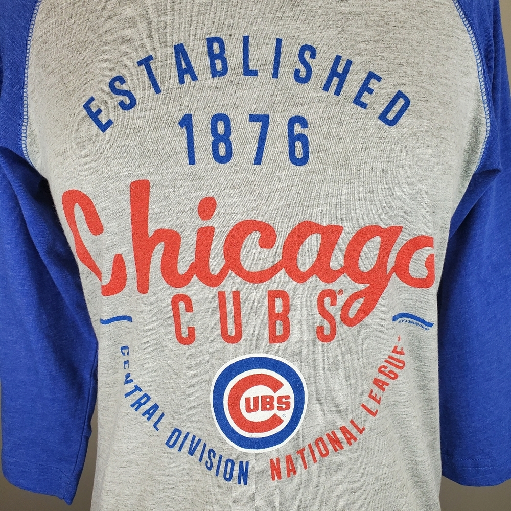 Chicago Cubs 3/4 Sleeve Top - Picture 3 of 5